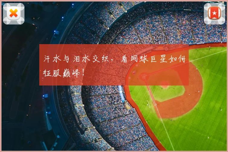 汗水与泪水交织,看网球巨星如何征服巅峰!